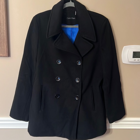 Calvin Klein wool coat size 14 - Picture 1 of 4